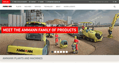 Desktop Screenshot of ammann.com